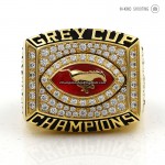 2001 Calgary Stampeders Grey Cup Championship Ring/Pendant(Premium)